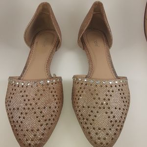 Gold Glitter shoes size 8.5
